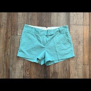 J Crew Green Shorts